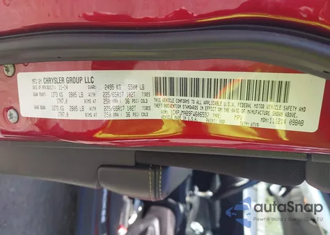 2015 Jeep Cherokee Sport z USA, uszkodzony, nr VIN 1C4PJMAB9FW606597